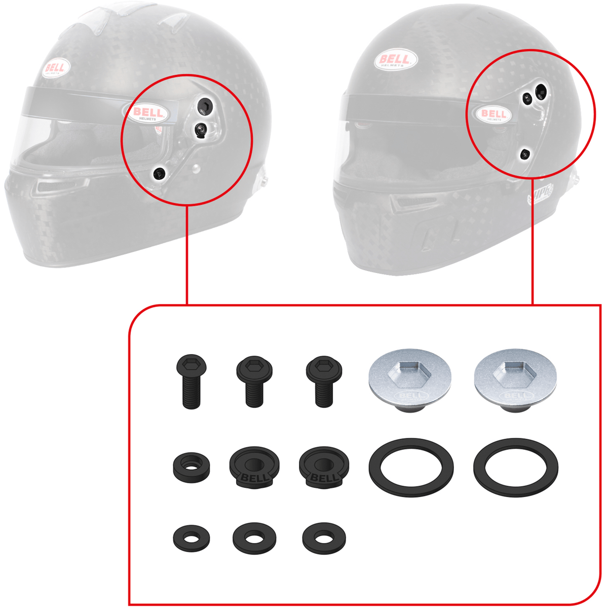 Bell Pivot Kit – SV / SE07 / SE077 / SE06 / SE07EV - Race Rally Supplies
