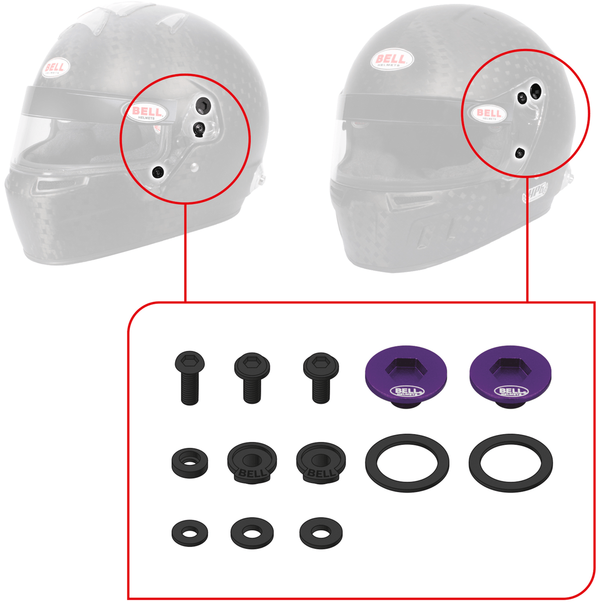 Bell Pivot Kit – SV / SE07 / SE077 / SE06 / SE07EV - Race Rally Supplies