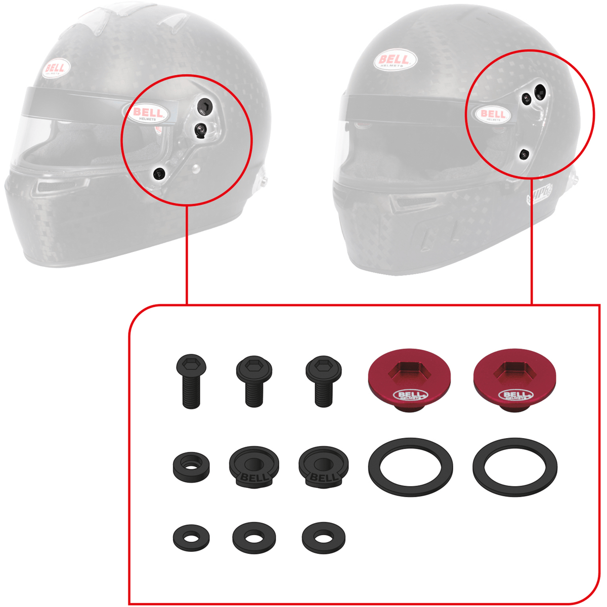 Bell Pivot Kit – SV / SE07 / SE077 / SE06 / SE07EV - Race Rally Supplies