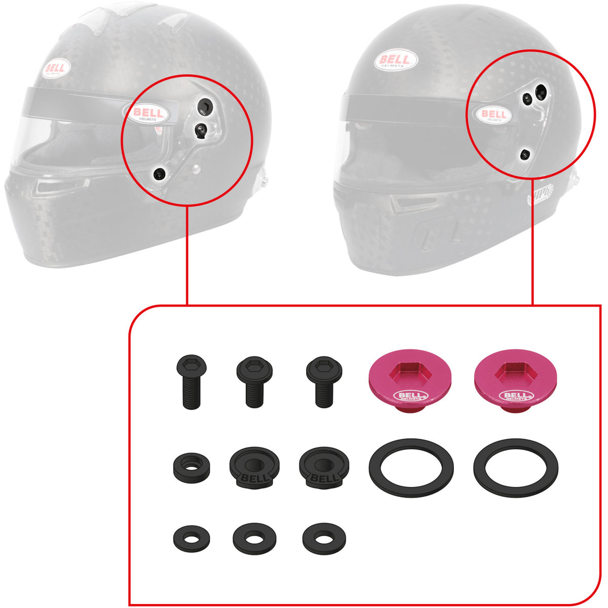 Bell Pivot Kit – SV / SE07 / SE077 / SE06 / SE07EV - Race Rally Supplies