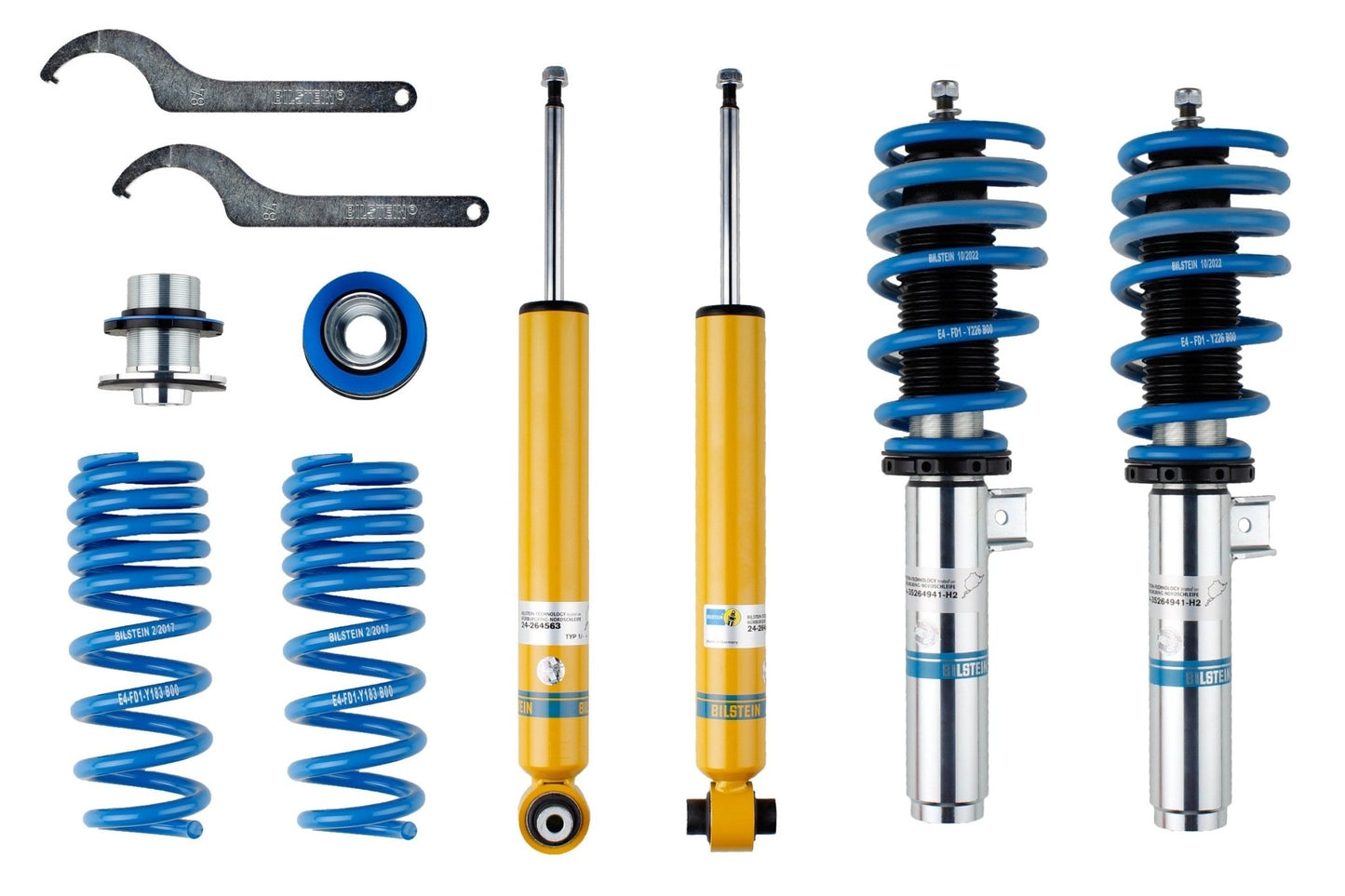 Bilstein B14 Height Adjustable Kit (47-264625) - BMW 1er F20 xDrive4 - Race Rally Supplies