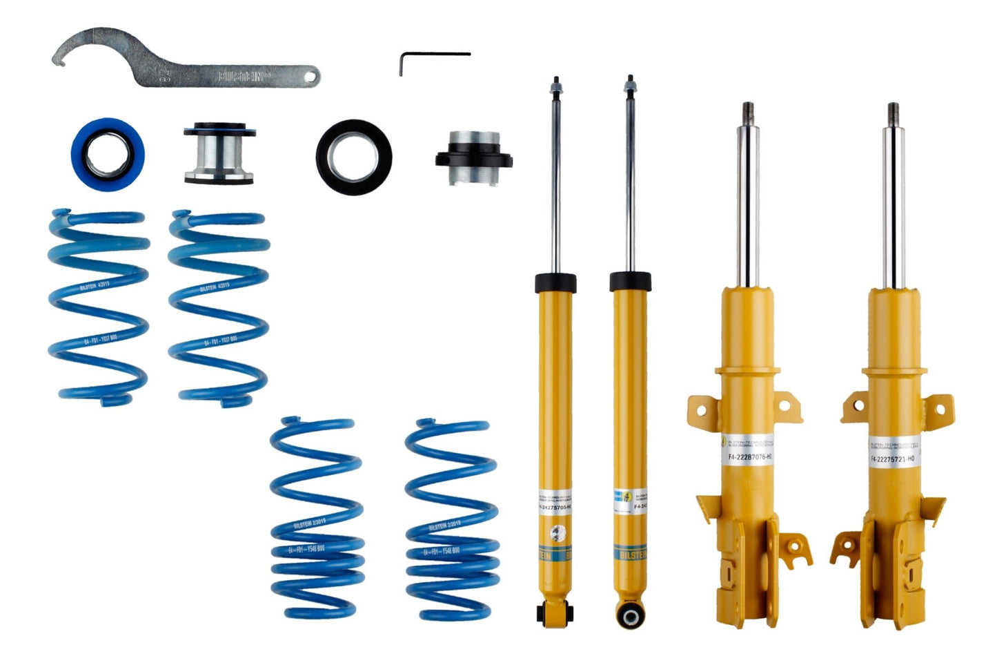 Bilstein B14 Height Adjustable Kit (47-275713) - Ford Fiesta 7 JHH4 - Race Rally Supplies