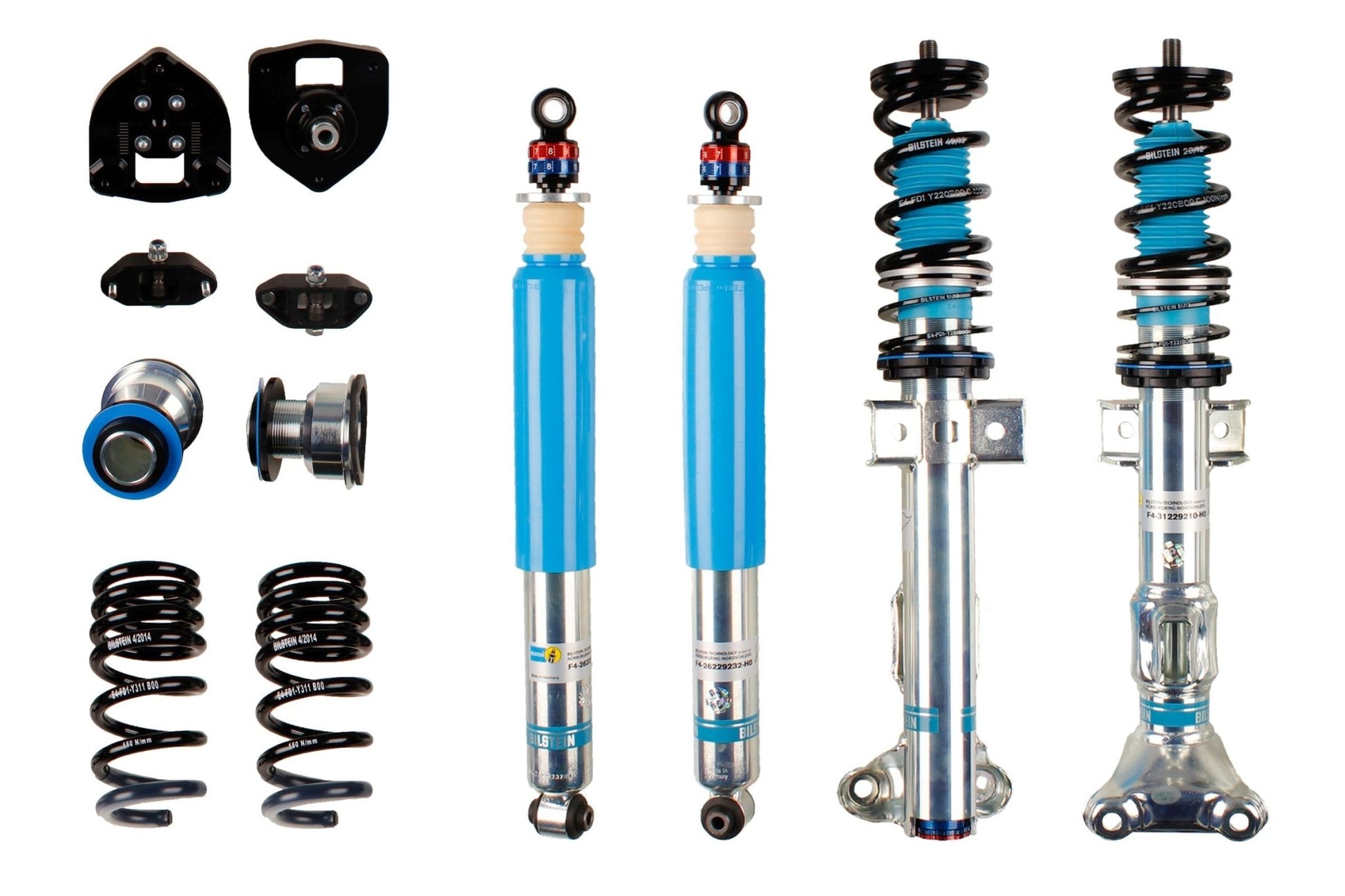 Bilstein B16 Height & Damping Adjustable Kit (48-229333) - MB C Klasse 204 207,CS - Race Rally Supplies