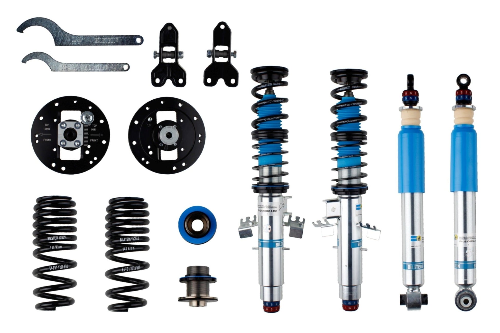 Bilstein B16 Height & Damping Adjustable Kit (48-256322) - BMW F20-F30 2WD mit EDC bis 2015, CS - Race Rally Supplies