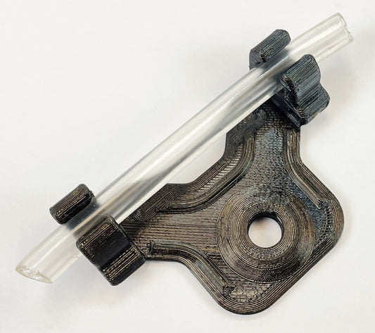 Black Fuel Line Support Bracket - Race Rally Supplies