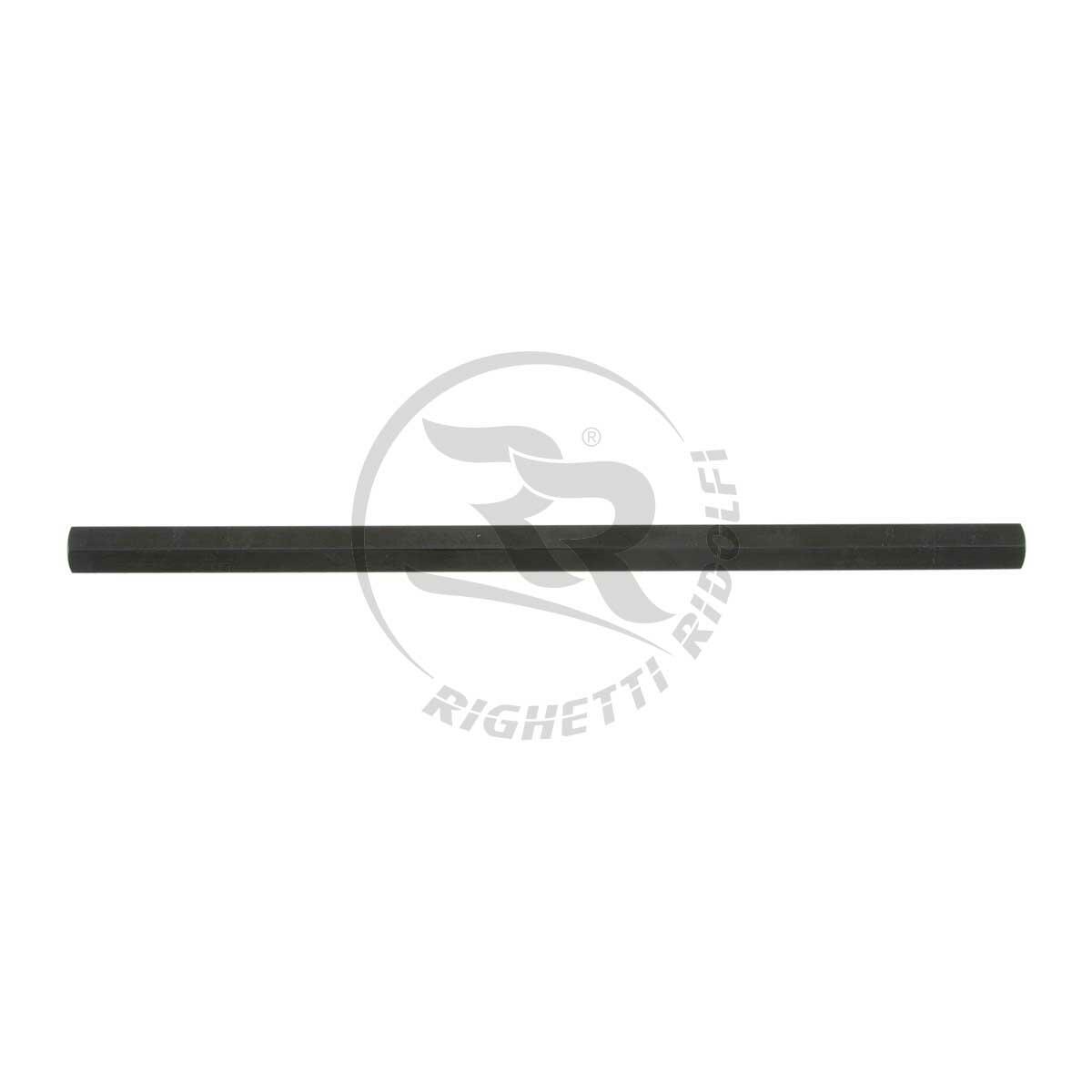 Black M8 495mm Hex Gear Lever Rod - Race Rally Supplies
