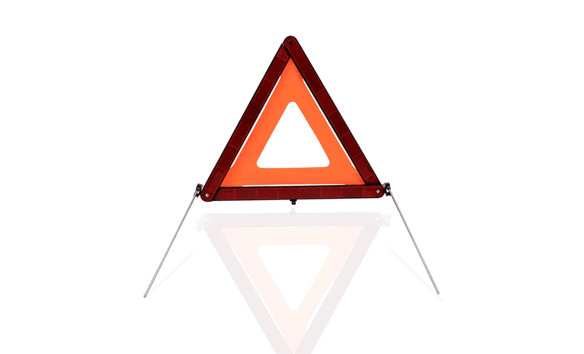 Car Warning Triangle - Race Rally Supplies