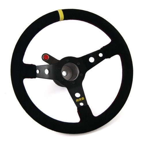 Carbon Single Button Steering Wheel Bracket - Race Rally Supplies