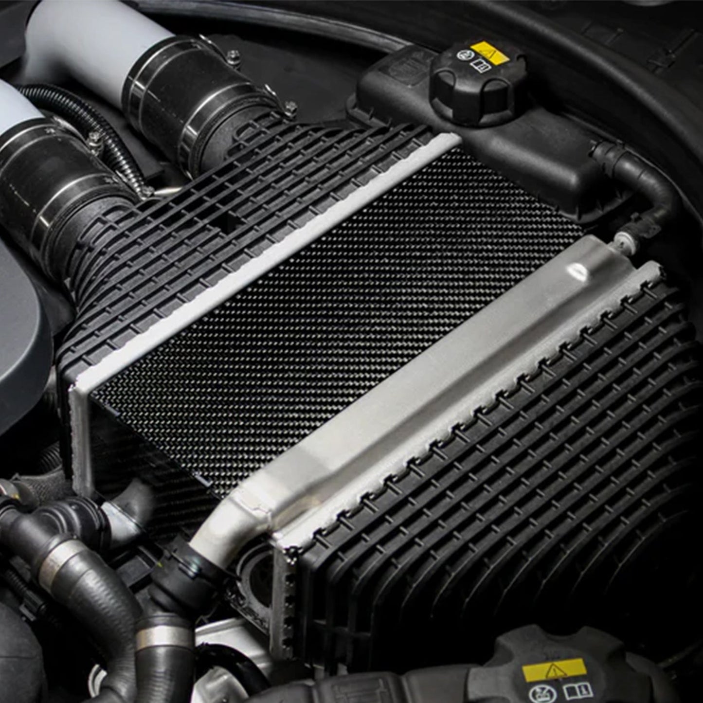 Carbonex BMW S55 Charge Cooler Cover In Pre Preg Carbon Fibre (F80 M3, F82 M4 & F87 M2 Competition) - Race Rally Supplies