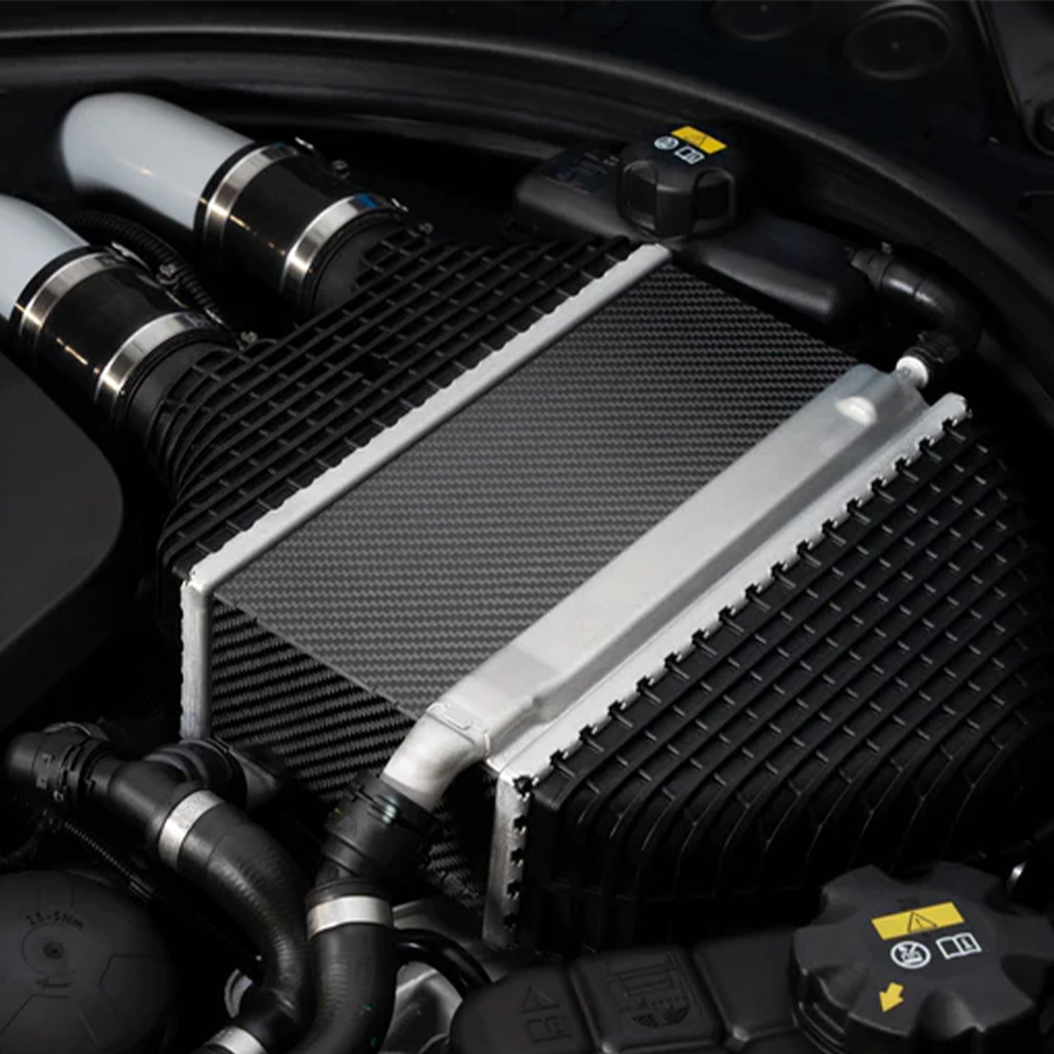 Carbonex BMW S55 Charge Cooler Cover In Pre Preg Carbon Fibre (F80 M3, F82 M4 & F87 M2 Competition) - Race Rally Supplies