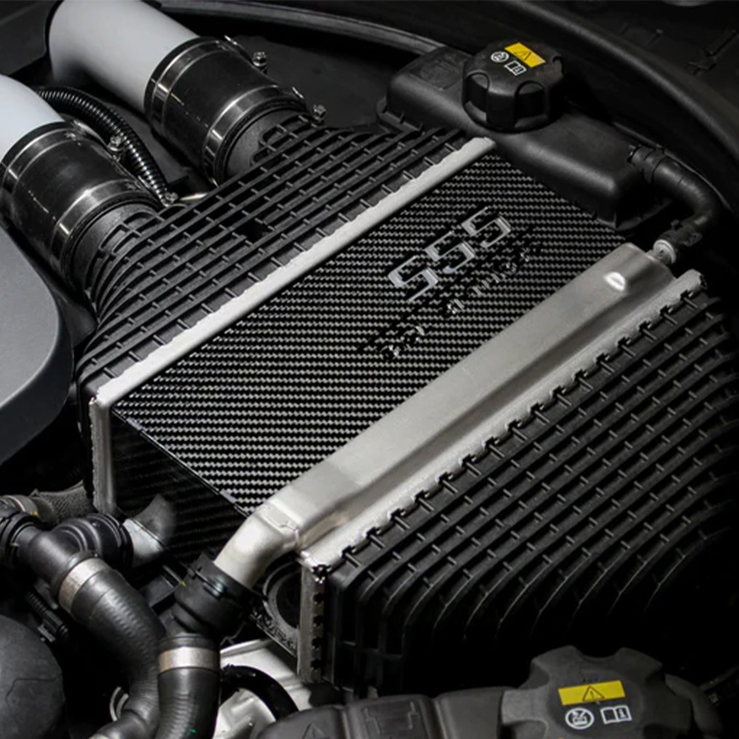 Carbonex BMW S55 Charge Cooler Cover In Pre Preg Carbon Fibre (F80 M3, F82 M4 & F87 M2 Competition) - Race Rally Supplies