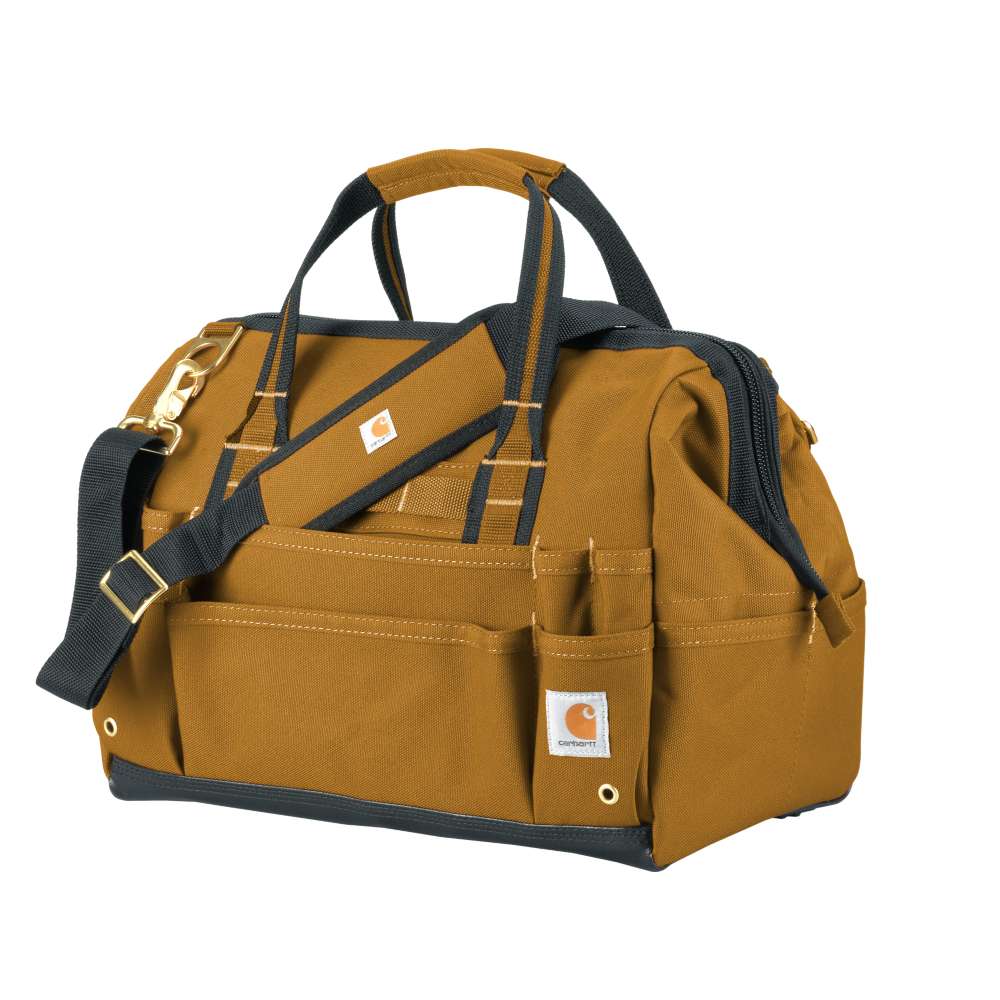Carhartt B0000518 16-Inch 30 Pocket HW Tool Bag - Race Rally Supplies