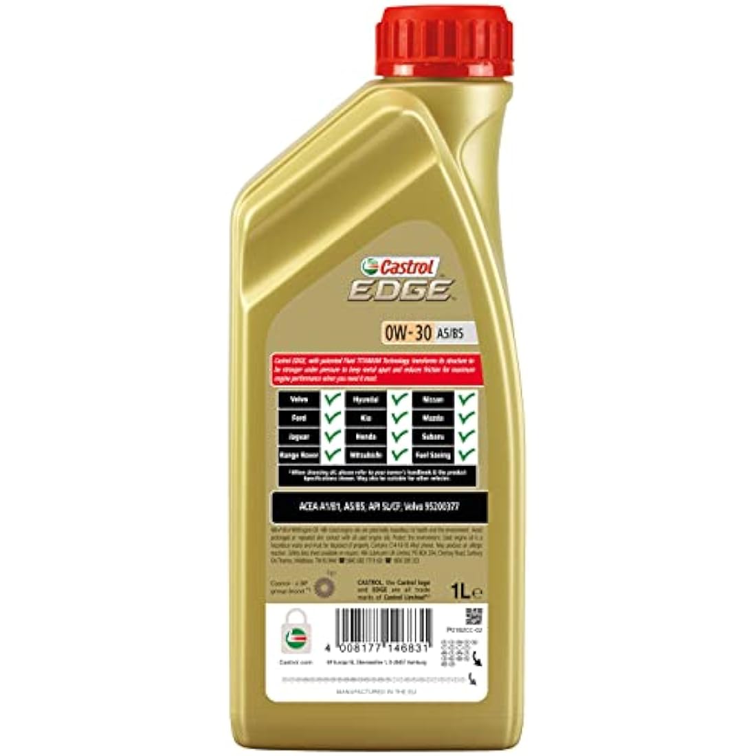 Castrol EDGE 0W-30 A5/B5 Engine Oil 1L - Race Rally Supplies