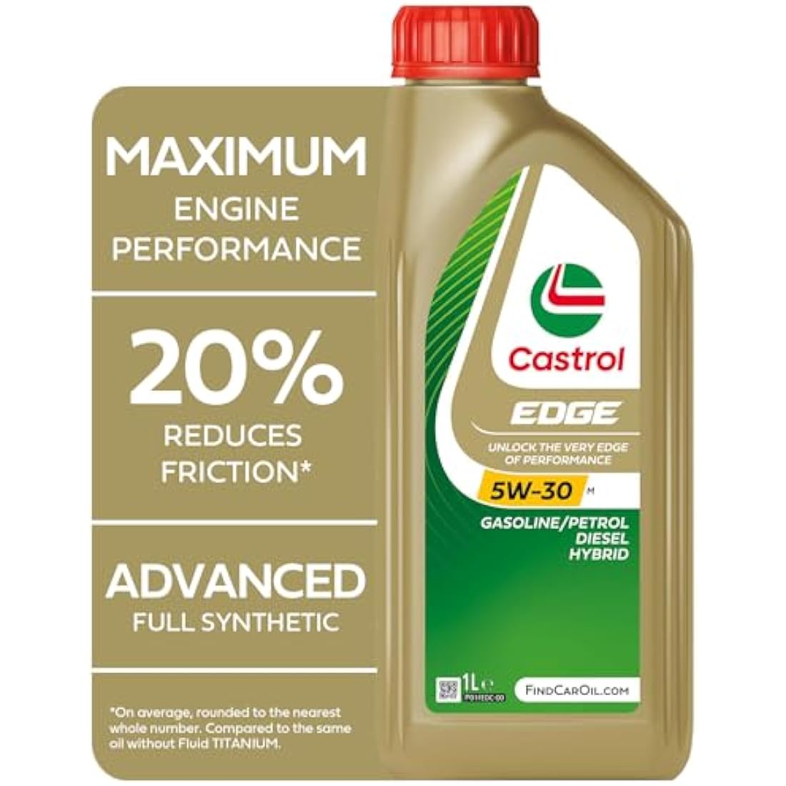 Castrol EDGE 5W-30 M Engine Oil 1L - Race Rally Supplies