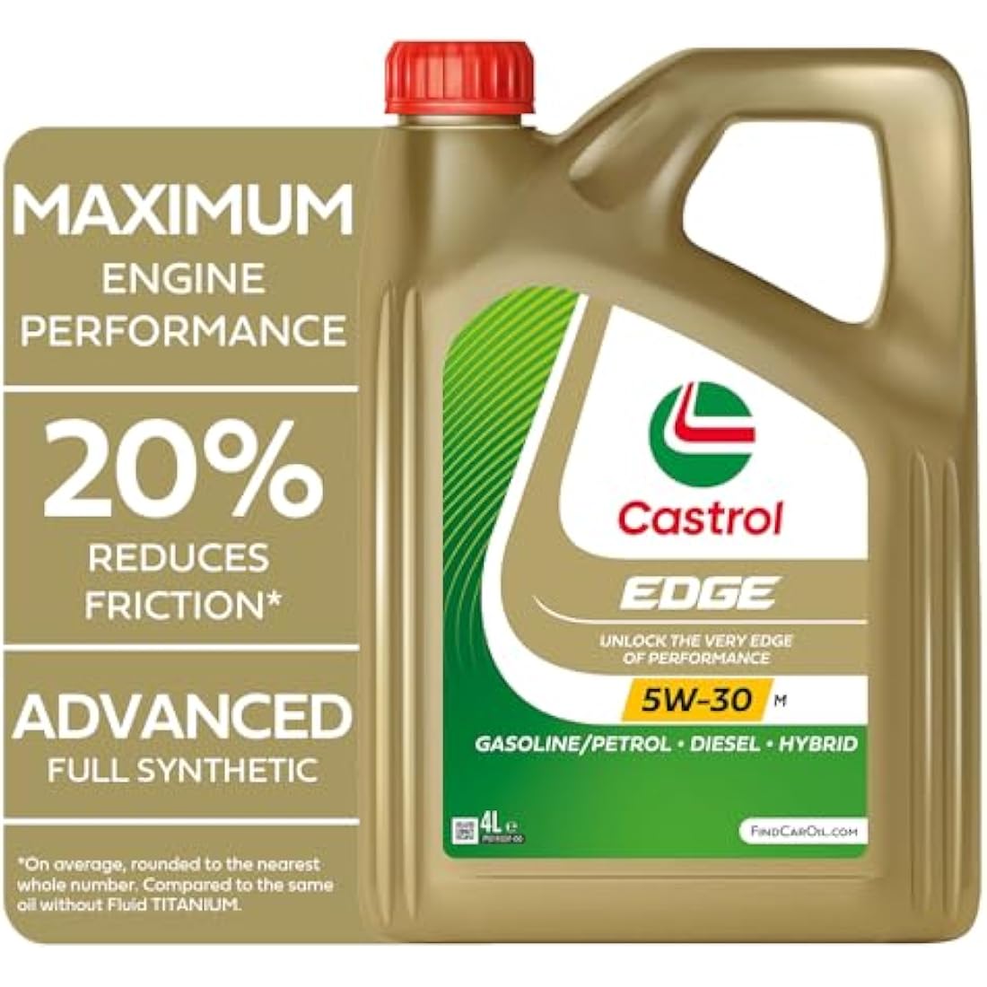 Castrol EDGE 5W-30 M Engine Oil 4L - Race Rally Supplies