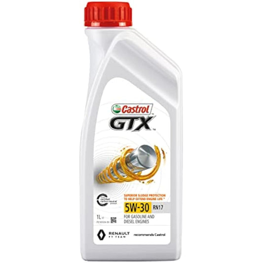 Castrol GTX 5W-30 RN17 Engine Oil 1L - Race Rally Supplies