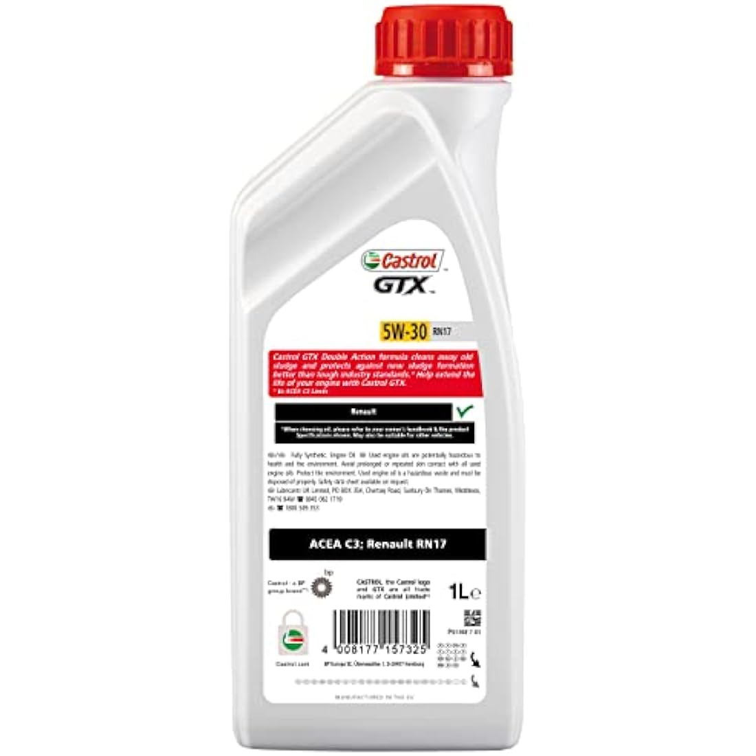 Castrol GTX 5W-30 RN17 Engine Oil 1L - Race Rally Supplies