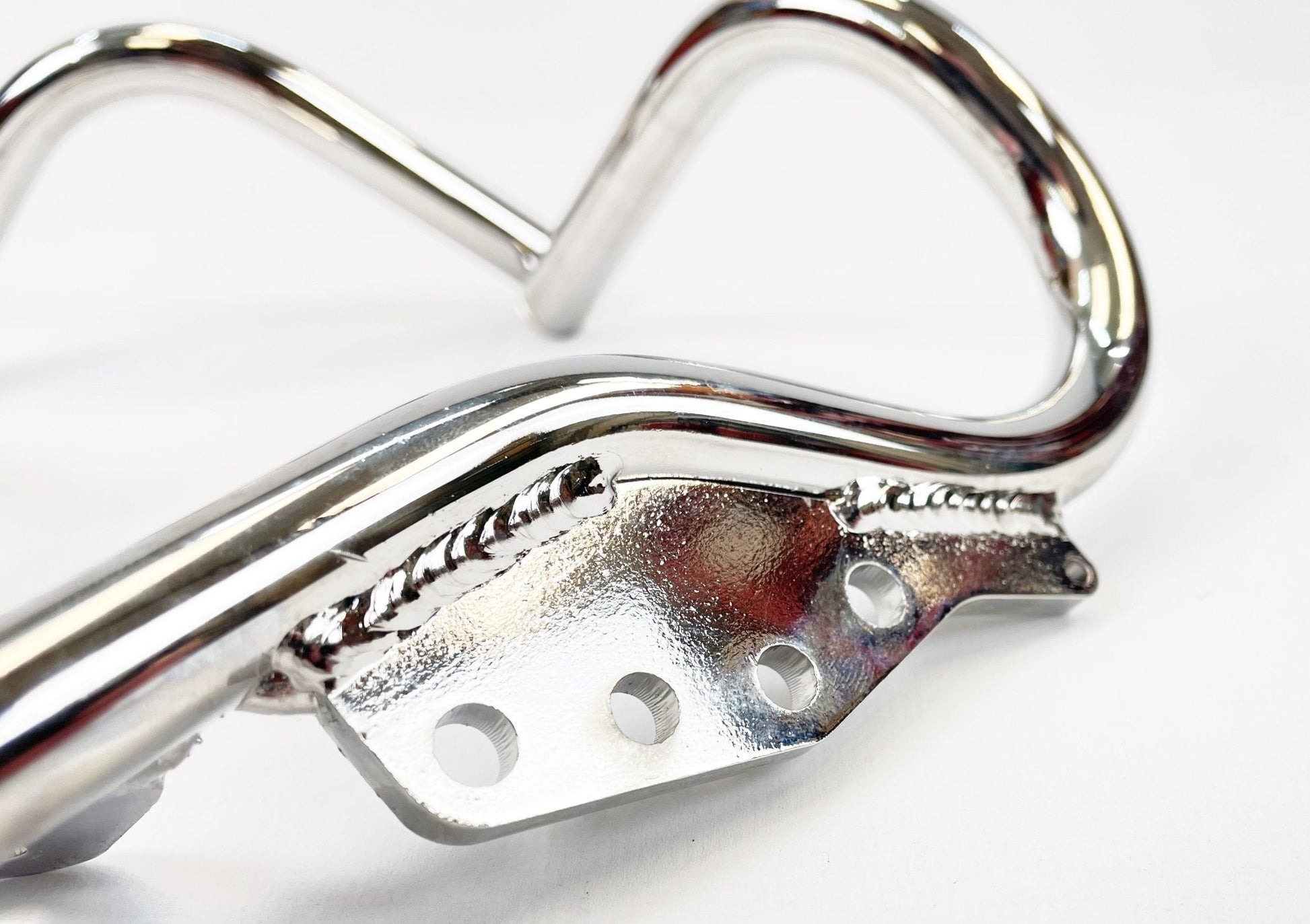 Chrome Universal 180mm Pedal Set - Race Rally Supplies