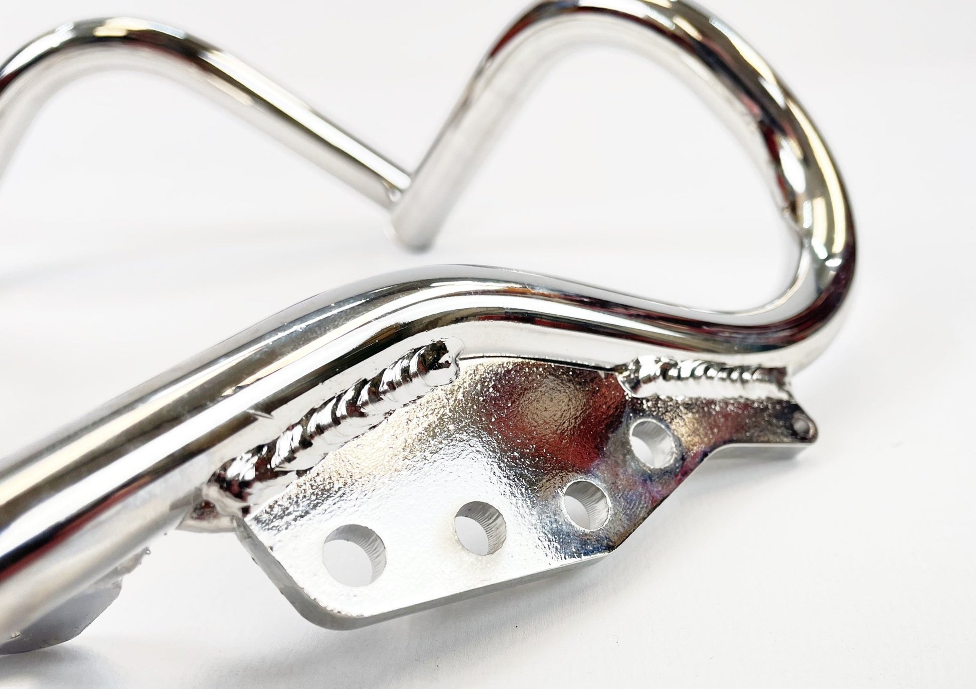 Chrome Universal 180mm Pedal Set - Race Rally Supplies