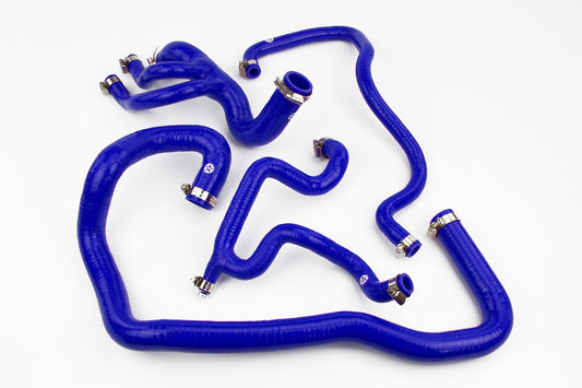Citroen Saxo VTS Late MK2/Facelift 01 - 04 (with Oil Cooler) Silicone Radiator Coolant Hose Kit - Race Rally Supplies