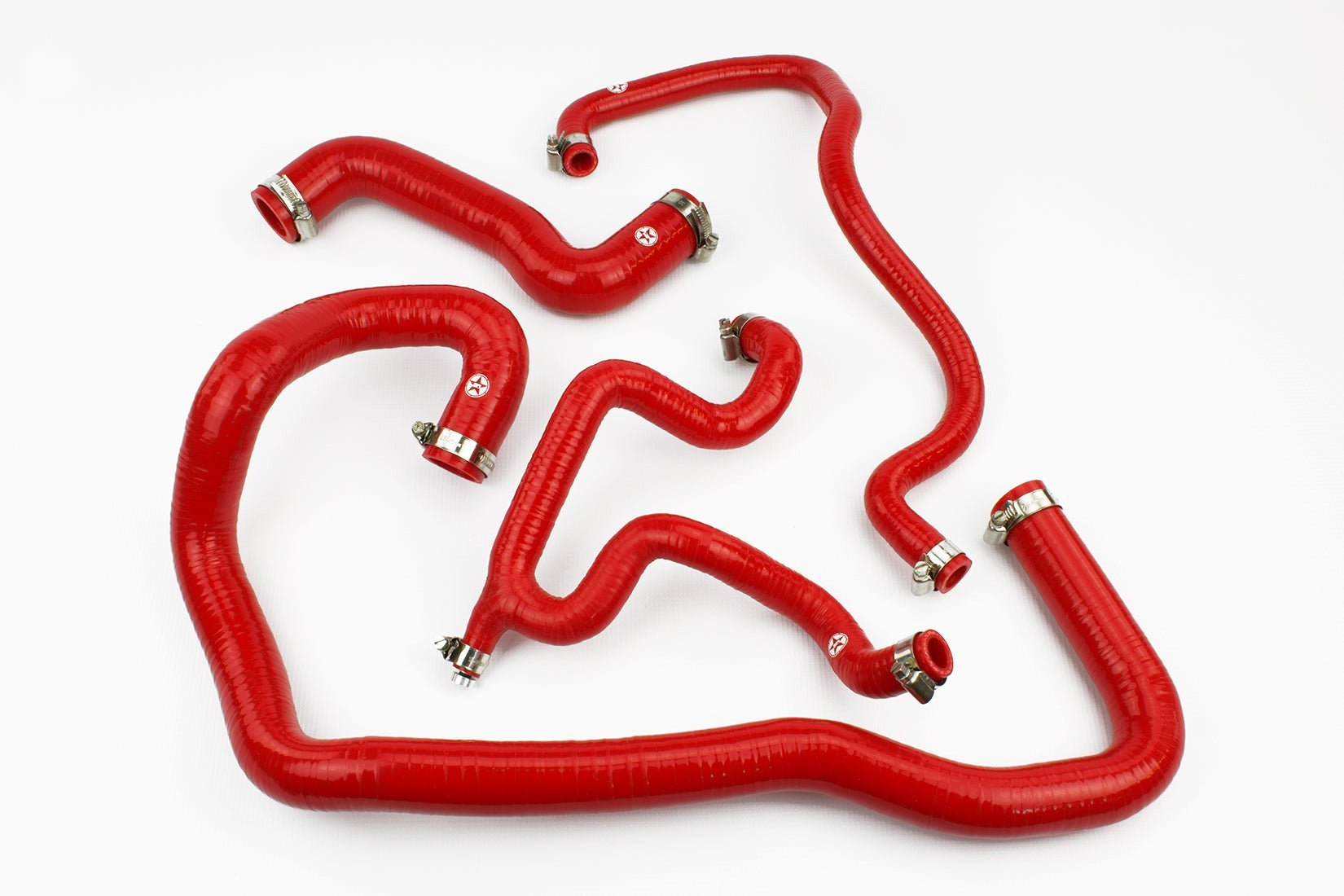 Citroen Saxo VTS Late MK2/Facelift 01-04 (without Oil Cooler) Silicone Radiator Coolant Hose Kit - Race Rally Supplies