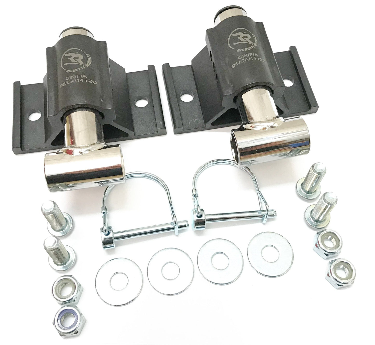Complete Euro / Plastic Rear Bumper Mounting Kit - Race Rally Supplies