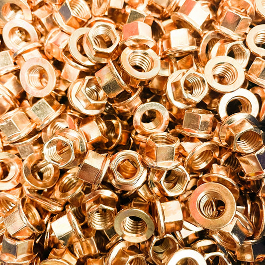Copper M8 K Wheel Nuts - Race Rally Supplies