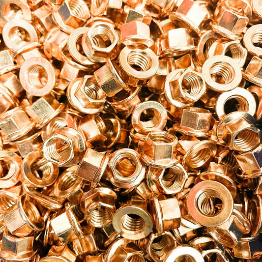 Copper M8 K Wheel Nuts - Race Rally Supplies