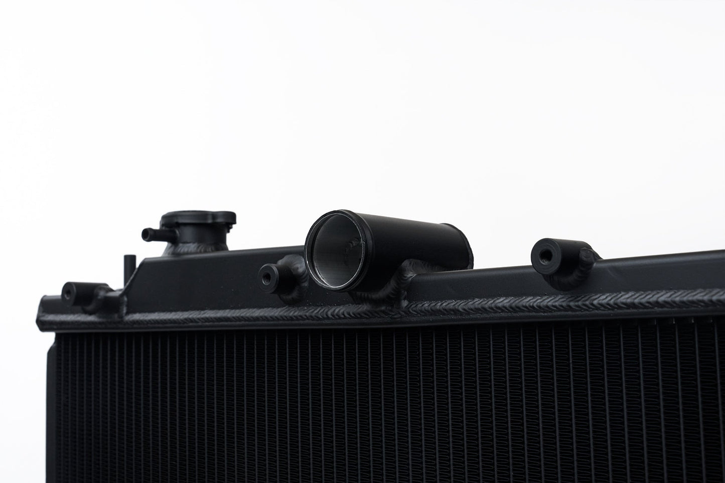 CSF 08 - 14 Subaru WRX / STI / 15 - 21 Subaru WRX 2 - Row 42mm Race - Spec Radiator - Black - Race Rally Supplies