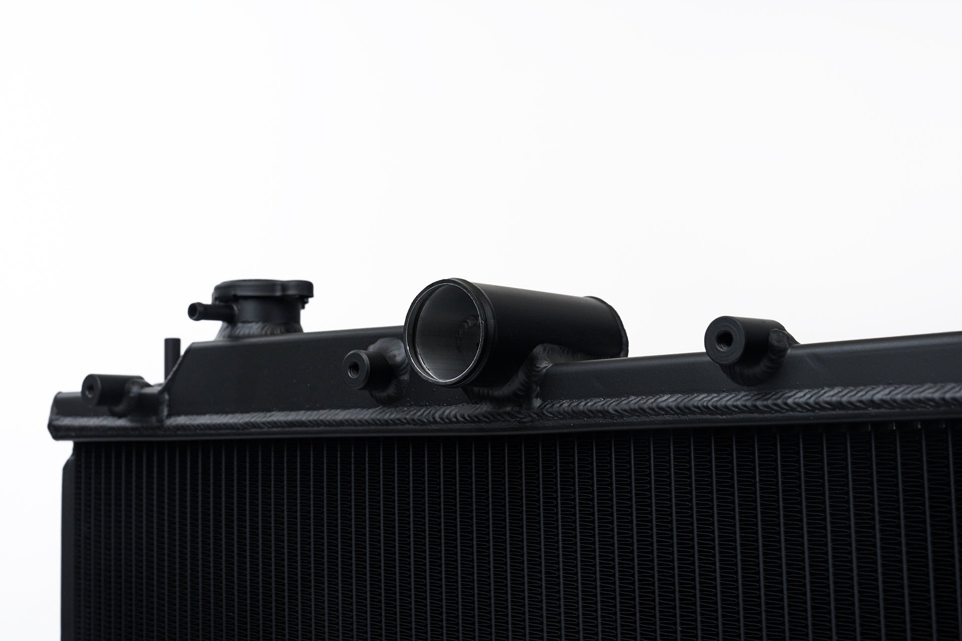 CSF 08 - 14 Subaru WRX / STI / 15 - 21 Subaru WRX 2 - Row 42mm Race - Spec Radiator - Black - Race Rally Supplies
