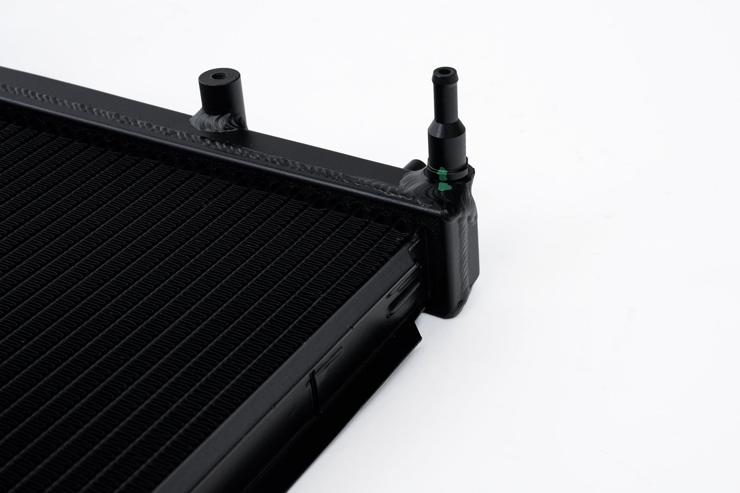 CSF 08 - 14 Subaru WRX / STI / 15 - 21 Subaru WRX 2 - Row 42mm Race - Spec Radiator - Black - Race Rally Supplies