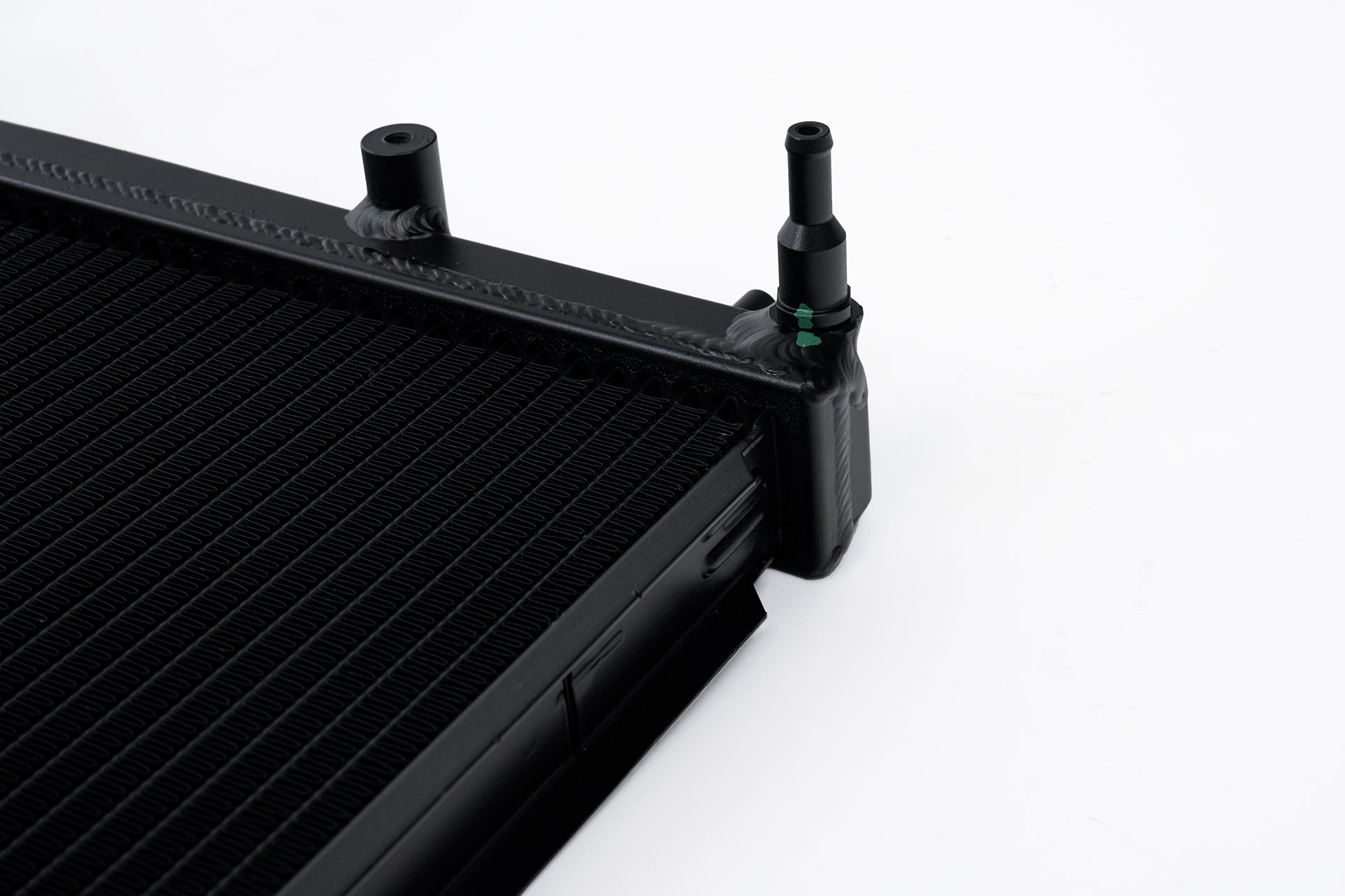 CSF 08 - 14 Subaru WRX / STI / 15 - 21 Subaru WRX 2 - Row 42mm Race - Spec Radiator - Black - Race Rally Supplies