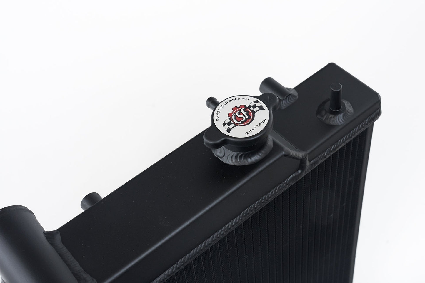 CSF 08 - 14 Subaru WRX / STI / 15 - 21 Subaru WRX 2 - Row 42mm Race - Spec Radiator - Black - Race Rally Supplies