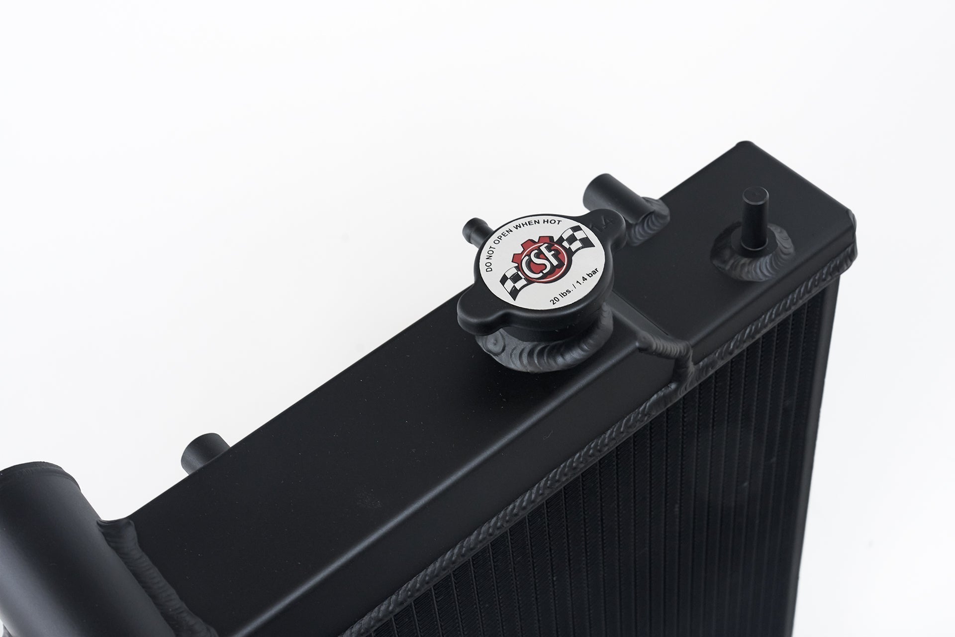 CSF 08 - 14 Subaru WRX / STI / 15 - 21 Subaru WRX 2 - Row 42mm Race - Spec Radiator - Black - Race Rally Supplies