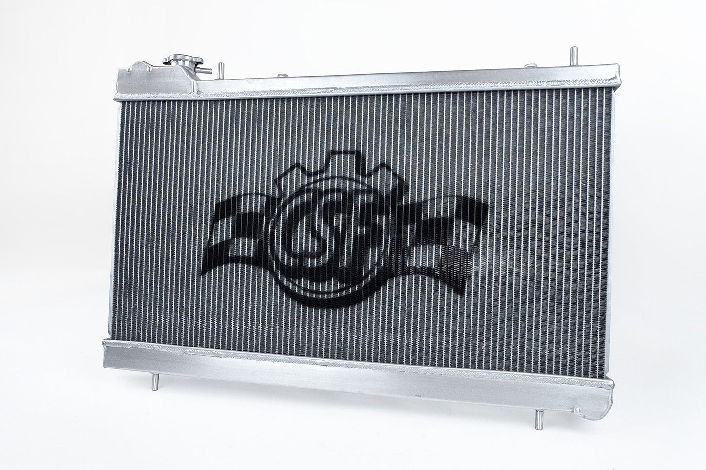 CSF 2nd Gen Subaru Forester XT (MT) High - Performance All - Aluminum Radiator - Silver - Race Rally Supplies