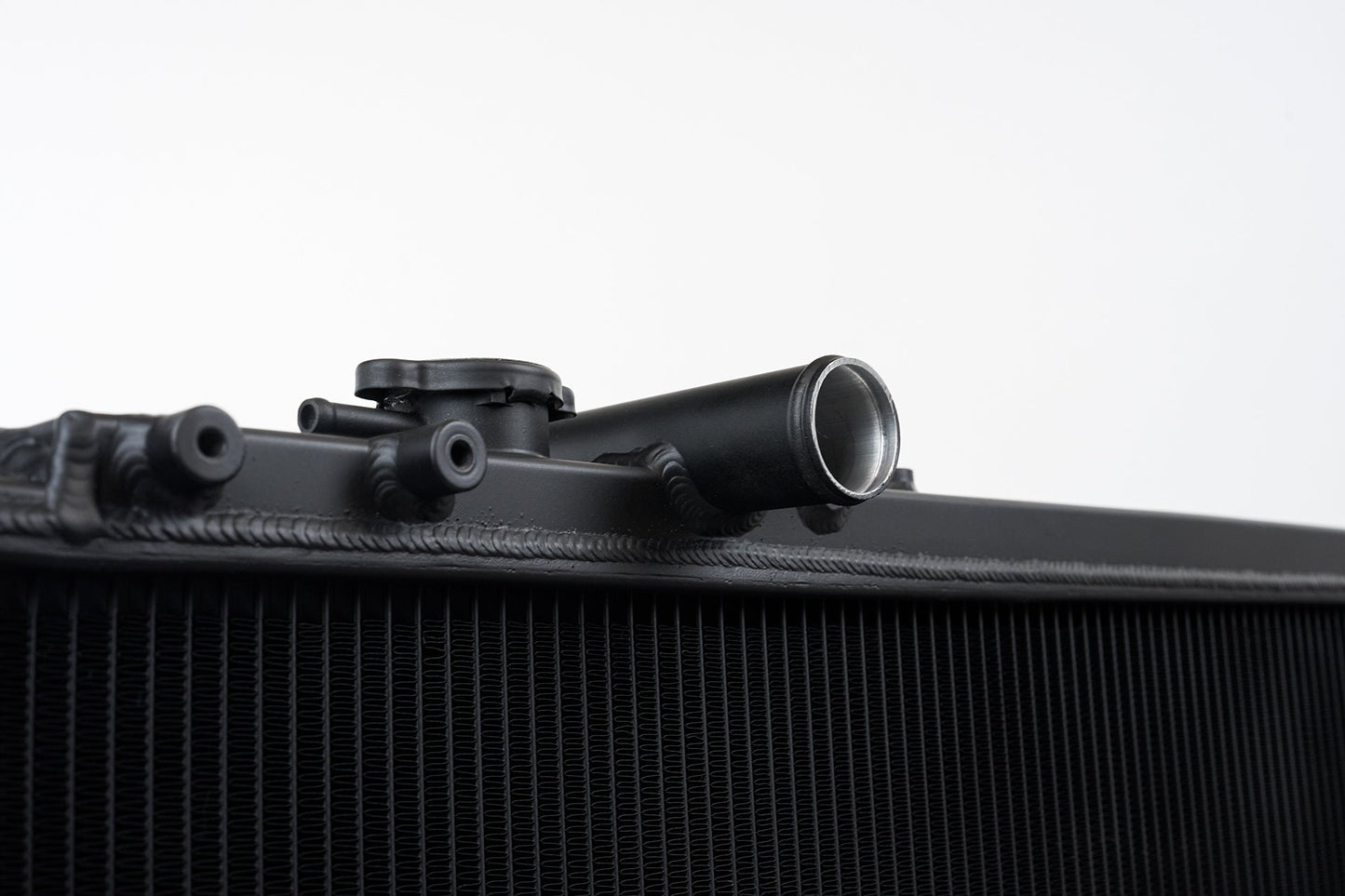 CSF 93 - 98 Toyota A80 Supra (NA/TT) High - Performance All - Aluminum Radiator - Black - Race Rally Supplies