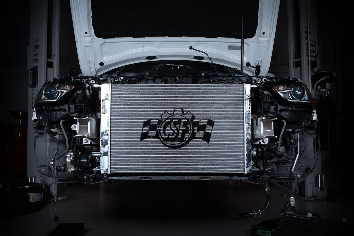 CSF Audi B8 S4/S5 & 3.0L/3.2L Audi Models High - Performance All - Aluminum Radiator - Race Rally Supplies