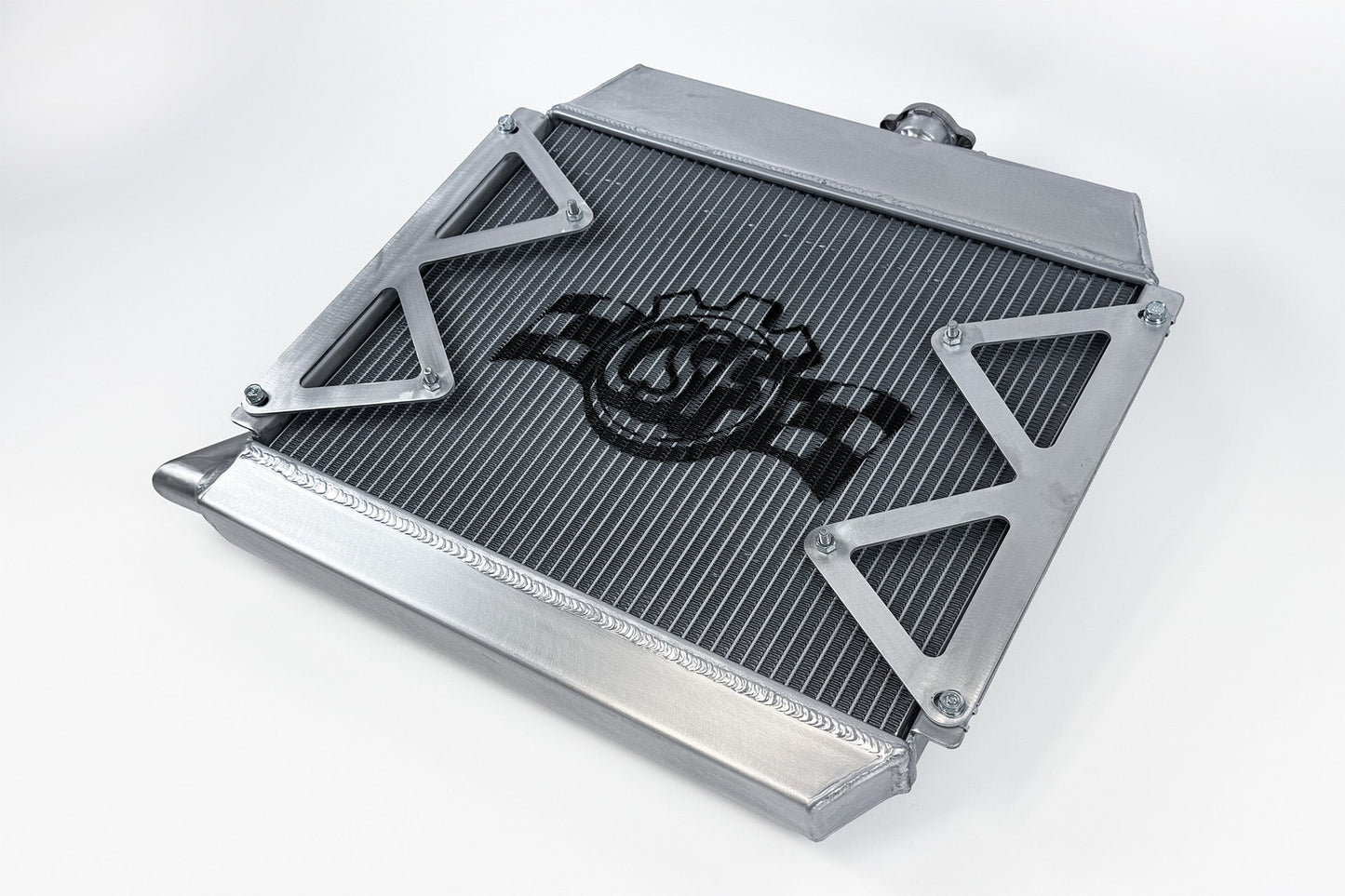 CSF BMW 2002 / 1602 High - Performance All - Aluminum Radiator - Silver - Race Rally Supplies