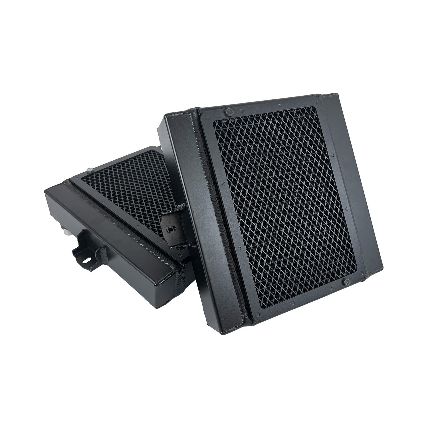 CSF BMW M3/M4/M2 Competition Auxiliary Radiators w/ Rock Guards (F80/F82/F83/F87) Sold Individually - Race Rally Supplies