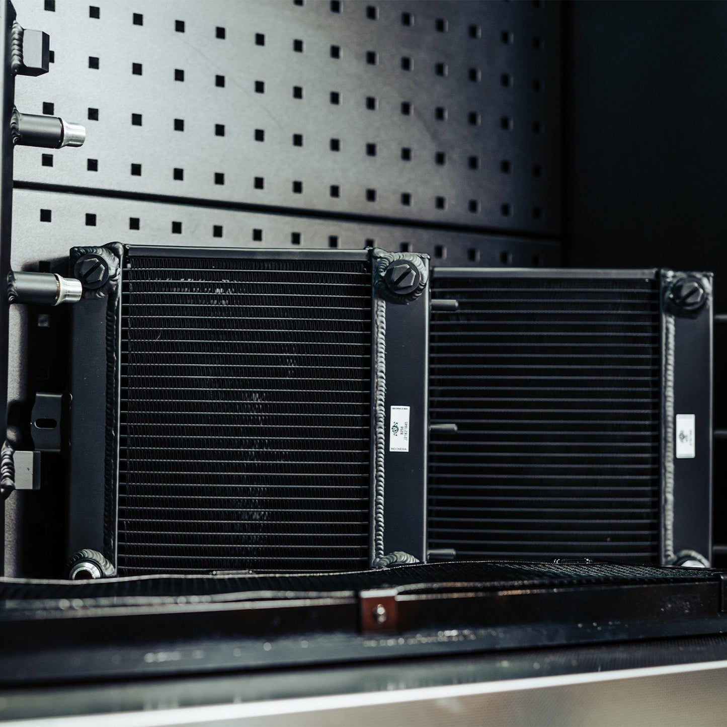 CSF BMW M3/M4/M2 Competition Auxiliary Radiators w/ Rock Guards (F80/F82/F83/F87) Sold Individually - Race Rally Supplies