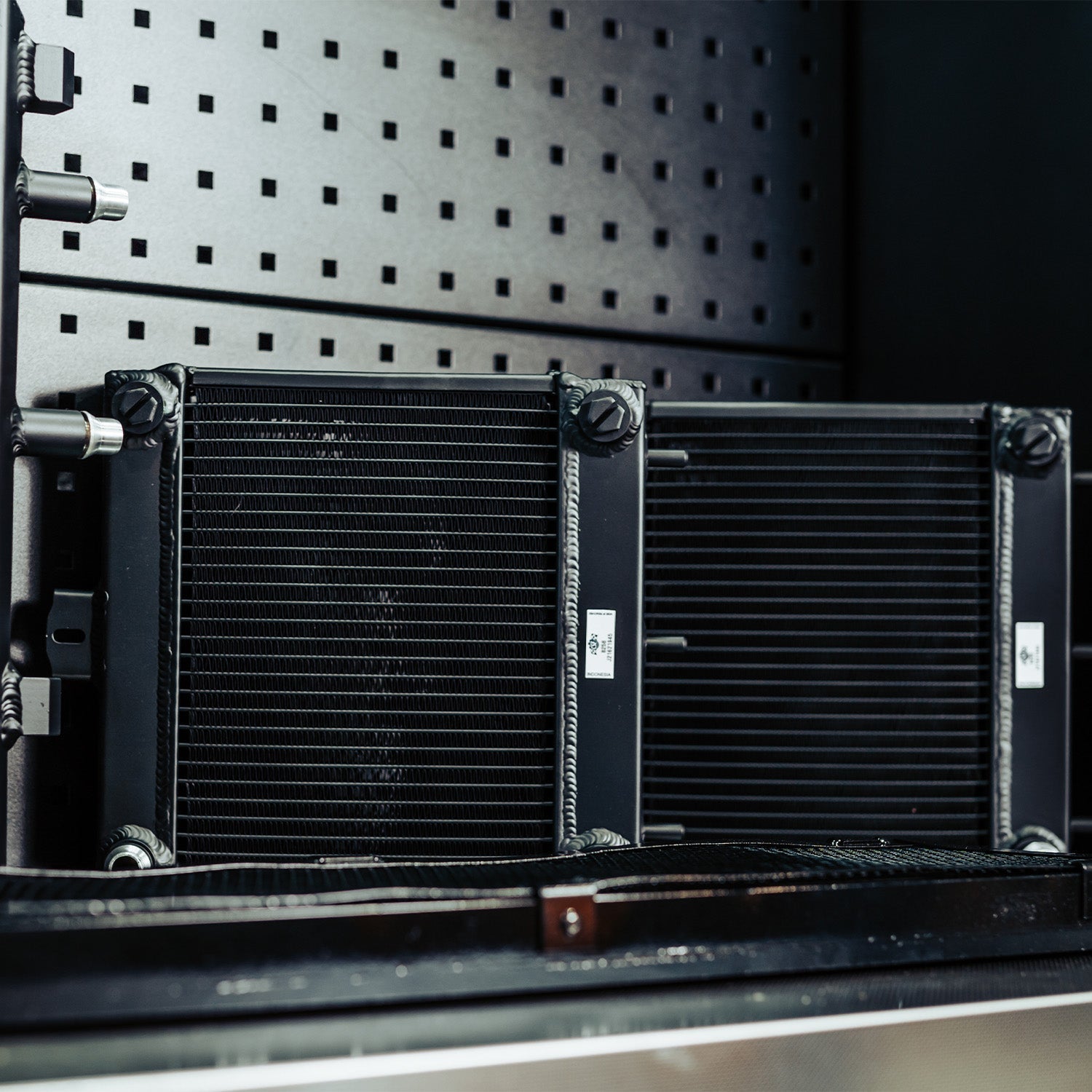 CSF BMW M3/M4/M2 Competition Auxiliary Radiators w/ Rock Guards (F80/F82/F83/F87) Sold Individually - Race Rally Supplies