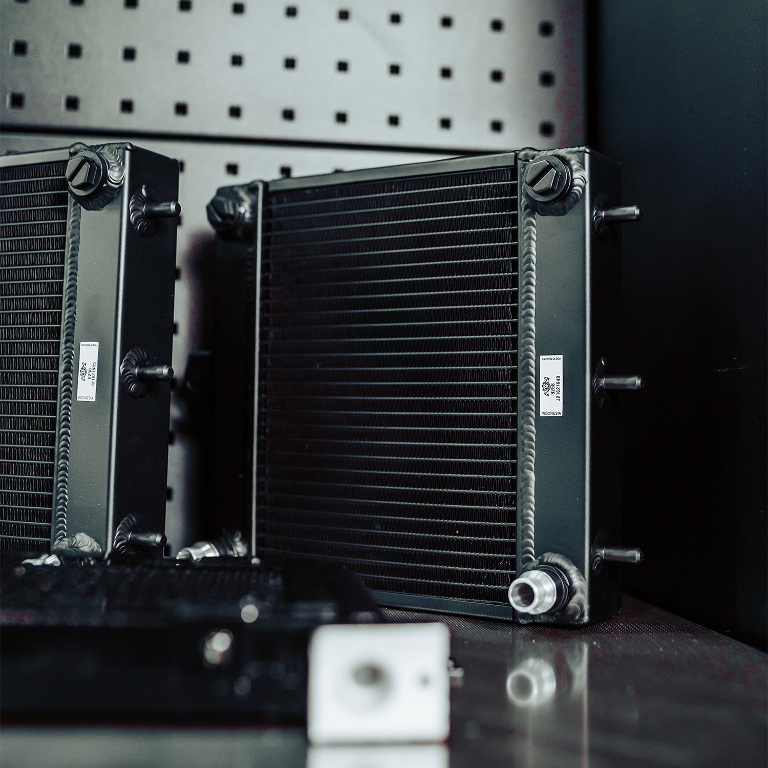 CSF BMW M3/M4/M2 Competition Auxiliary Radiators w/ Rock Guards (F80/F82/F83/F87) Sold Individually - Race Rally Supplies
