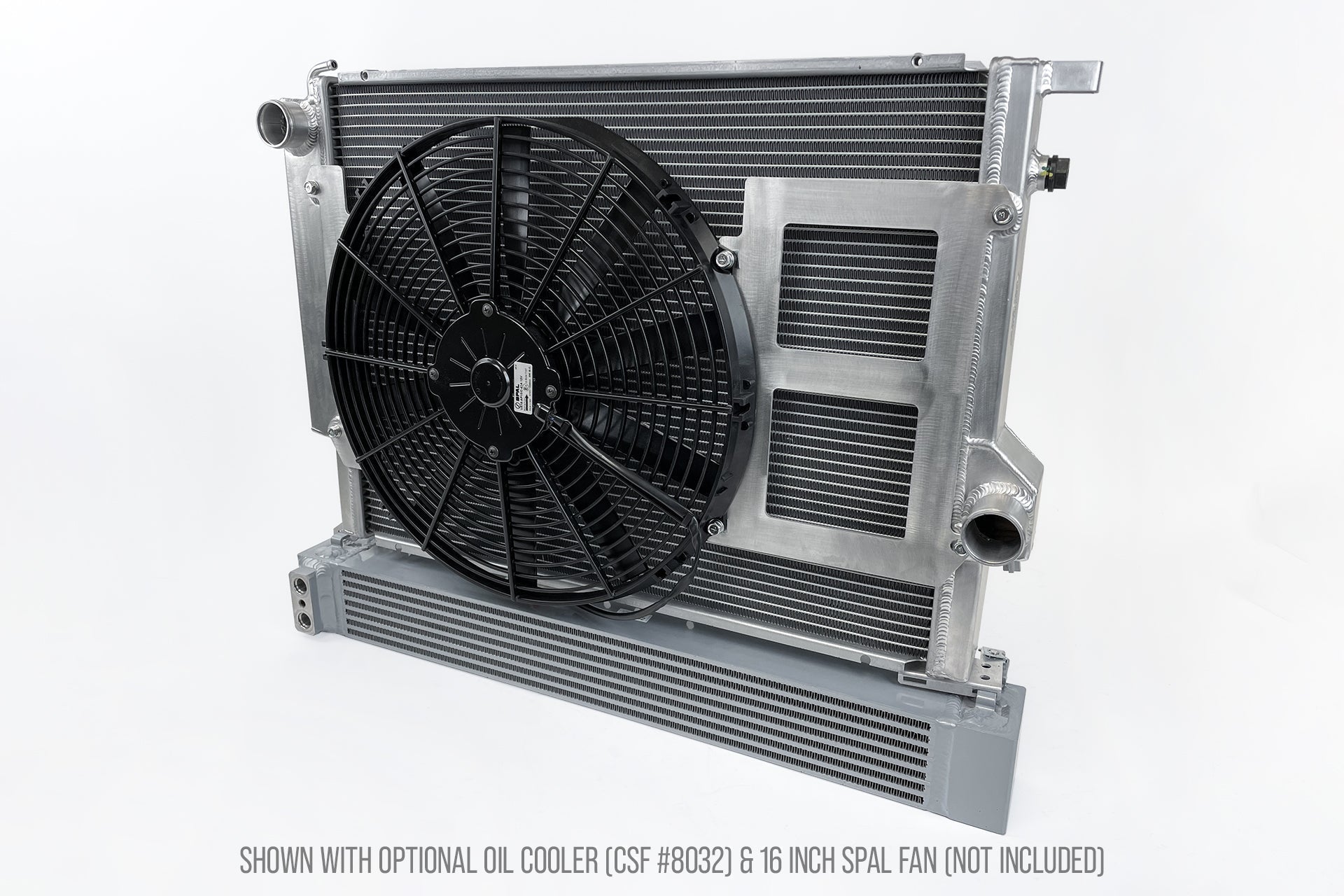 CSF BMW S54 Swap E36 High - Performance All - Aluminum Radiator - Race Rally Supplies