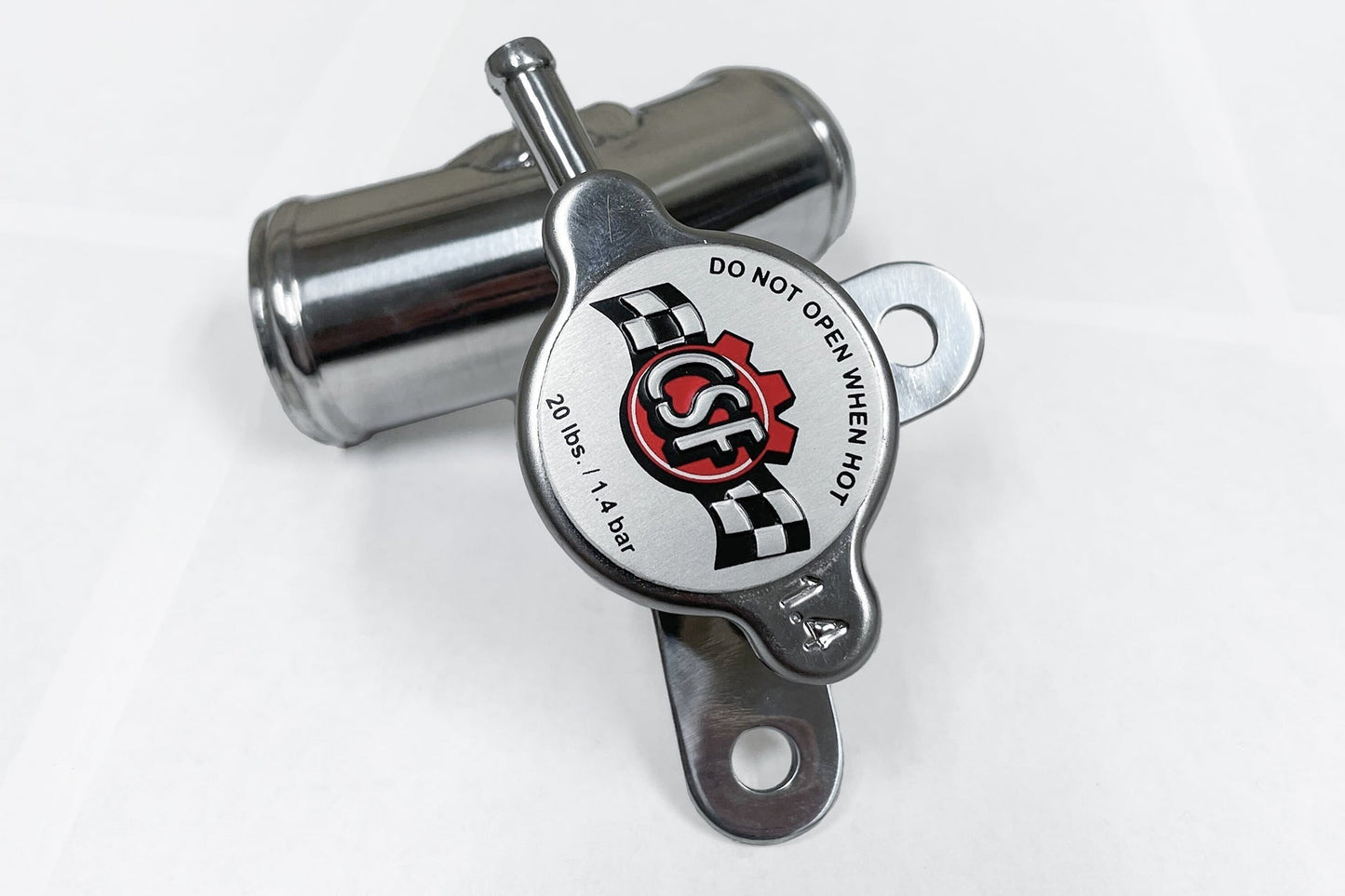 CSF FR - S/BRZ/86/GR86 All - Aluminum Filler Neck w/1.4 bar High Pressure Radiator Cap - Race Rally Supplies