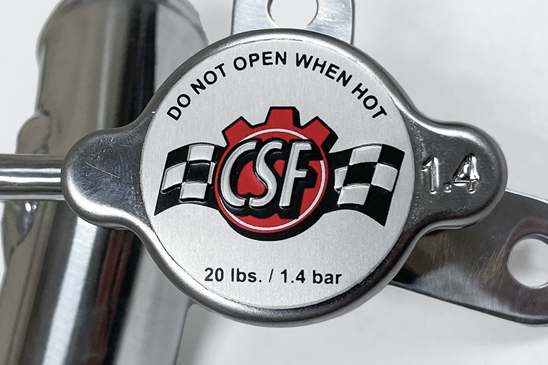 CSF FR - S/BRZ/86/GR86 All - Aluminum Filler Neck w/1.4 bar High Pressure Radiator Cap - Race Rally Supplies