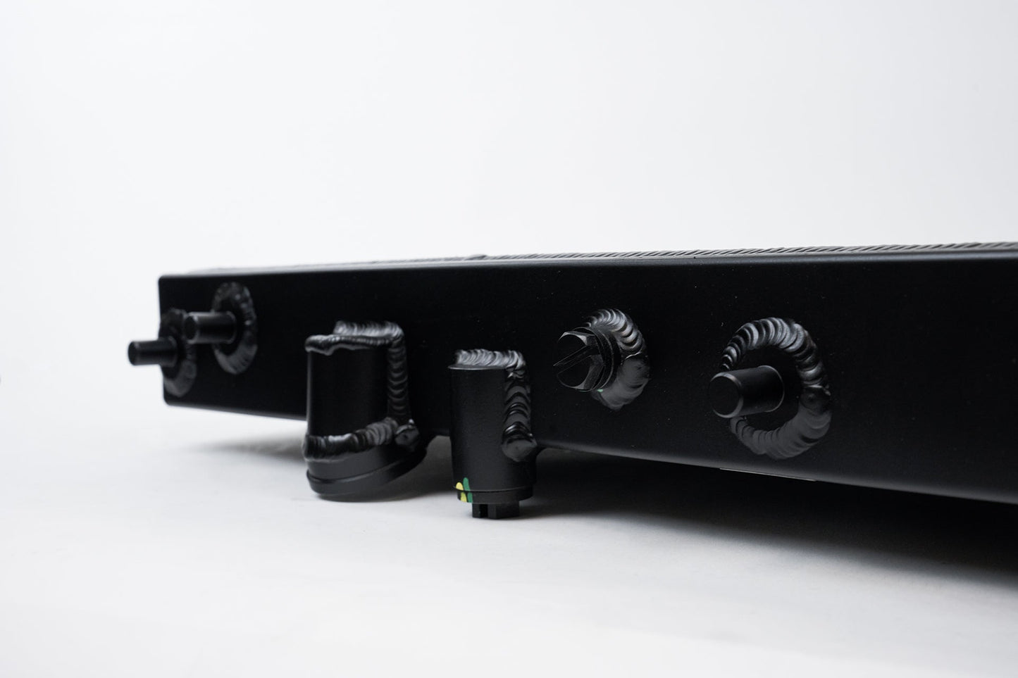 CSF K - Swap 92 - 00 Honda Civic / 94 - 01 Acura Integra All - Aluminum Radiator - Black - Race Rally Supplies