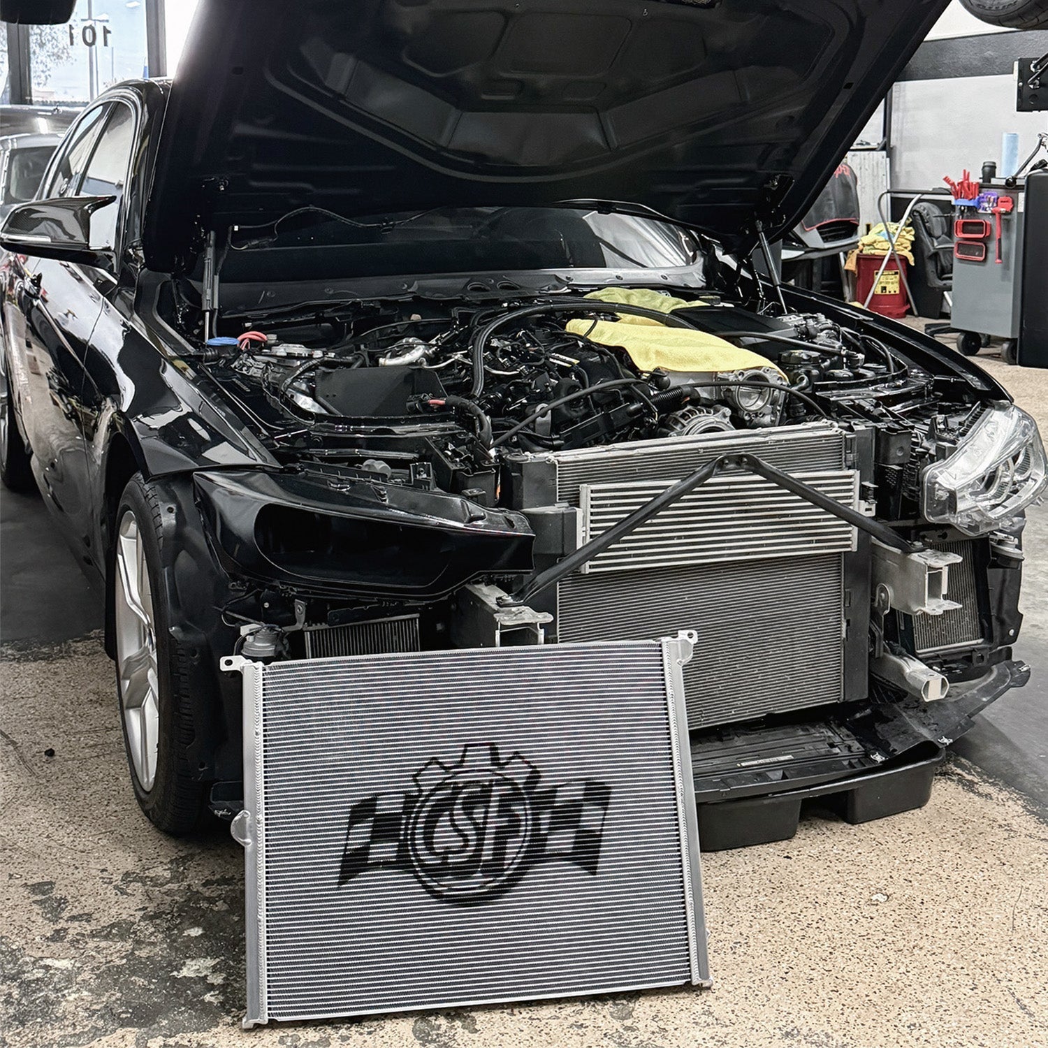 CSF Radiators BMW B58 Gen1 High Performance Radiator For BMW F Series Vehicles - Race Rally Supplies