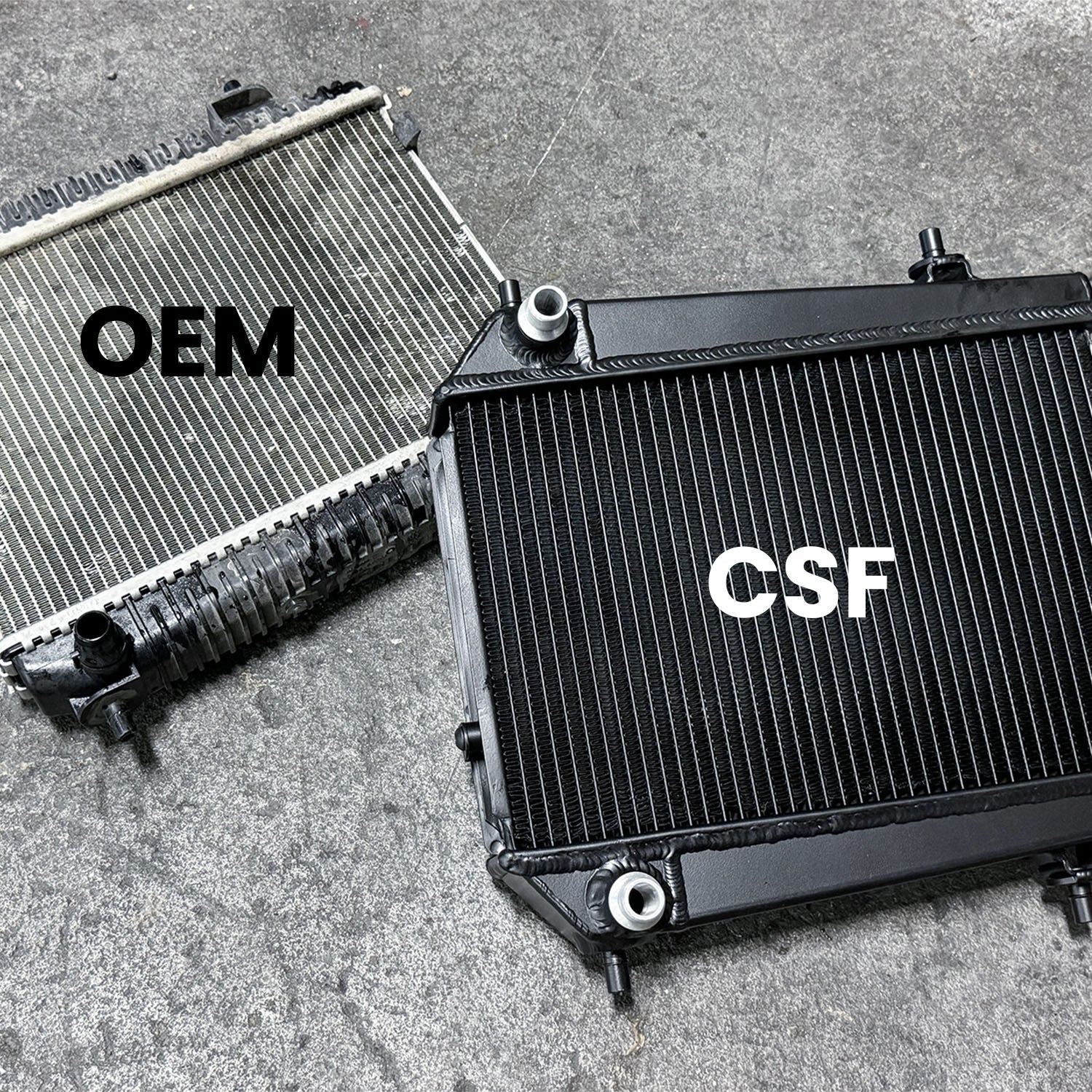 CSF Radiators BMW G80 M3, G82 M4 & G87 M2 S58 Engine High Performance Auxiliary Radiator - Race Rally Supplies