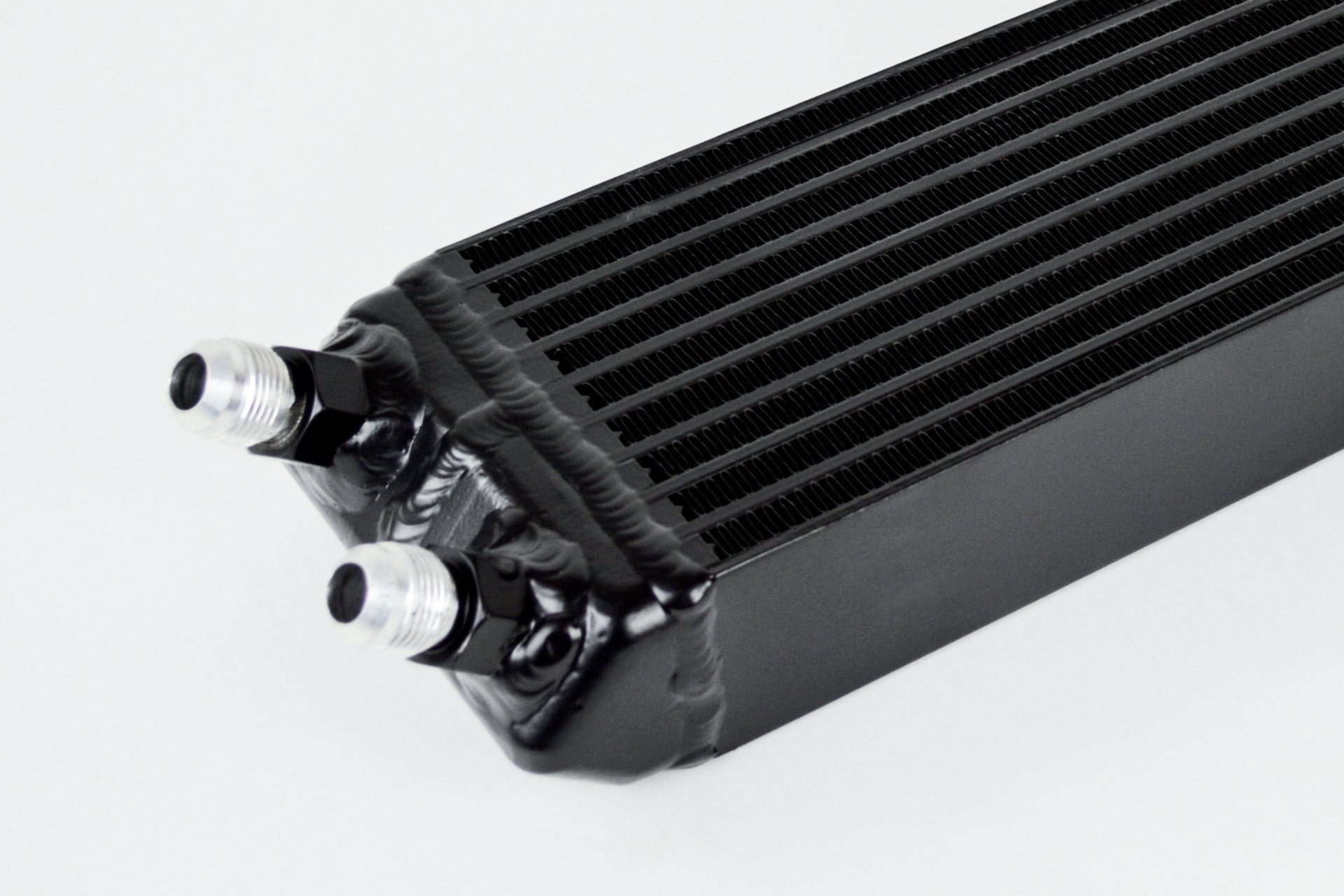 CSF Universal Dual - Pass internal/external Oil Cooler - 22.0in L x 5.0in H x 2.25in W - Race Rally Supplies