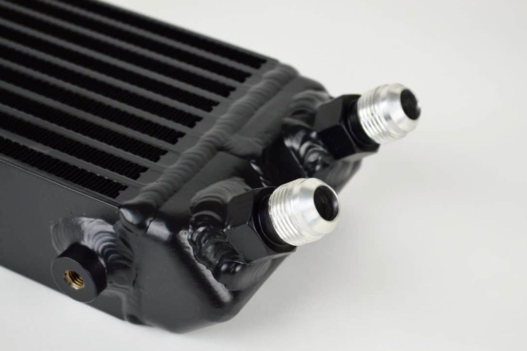 CSF Universal Dual - Pass internal/external Oil Cooler - 22.0in L x 5.0in H x 2.25in W - Race Rally Supplies
